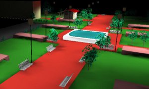 progetto illuminazione parcheggio pubblico