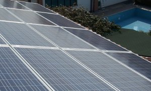 impianto fotovoltaico in una casa privata